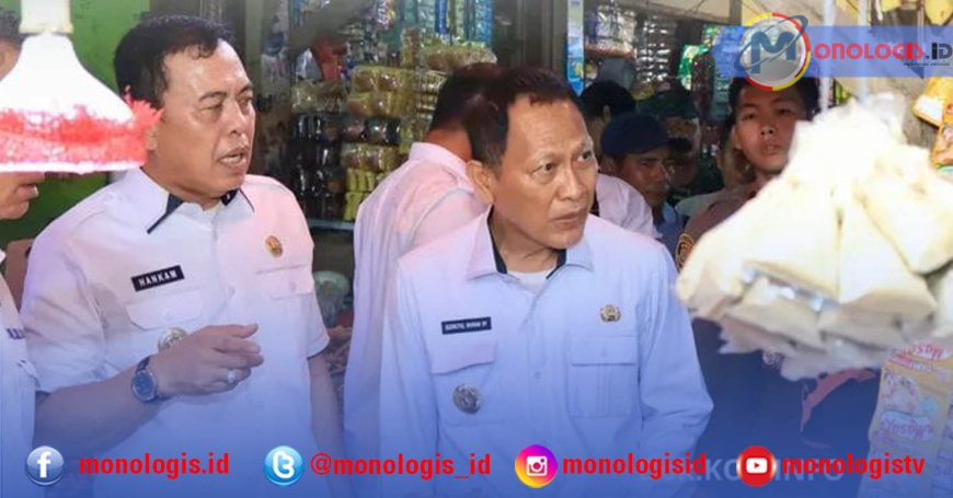 Bupati Tulangbawang Tinjau Ketersediaan Pangan Jelang Iduladha