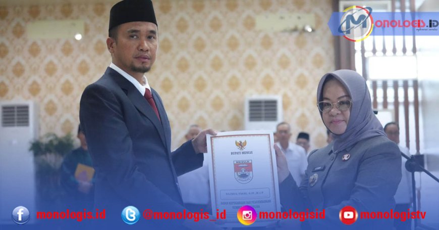 Najmul Fikri Dilantik Sebagai Pj Sekda Mesuji