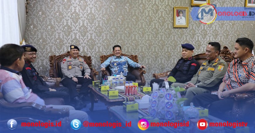 Pj Sekdaprov Lampung Terima Kunjungann Danpas Brimob I Sumatera