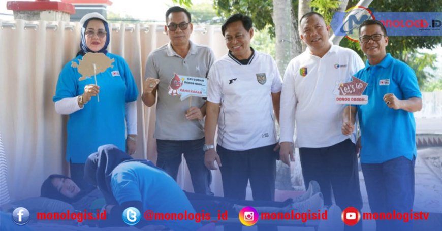 Ratusan ASN Lampung Selatan Antusias Ikuti Donor Darah