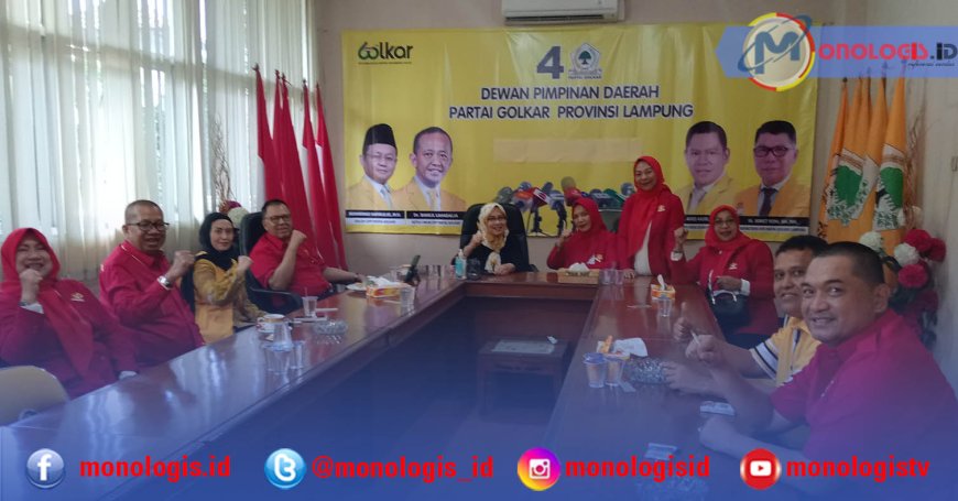 Alzier Sambangi DPD Golkar Lampung