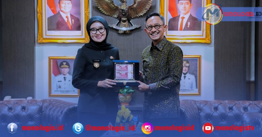 Jihan Terima Kunjungan Perpisahan KPw BI Lampung