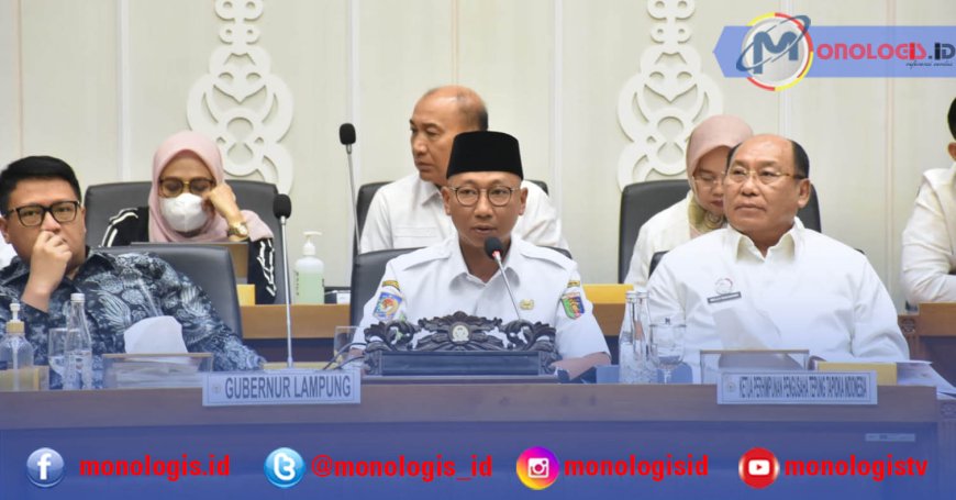 Gubernur Lampung Perjuangkan Harga Singkong di DPR RI