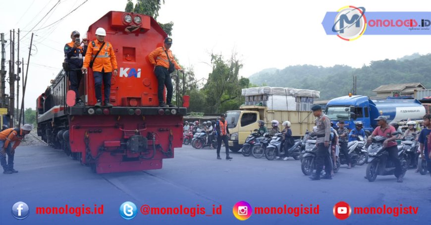 KAI Tanjungkarang Siapkan Jalur Pidada-Pelabuhan Panjang untuk Pengiriman Lokomotif