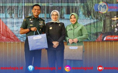 Pemkab Waykanan Gelar Pisah Sambut Dandim