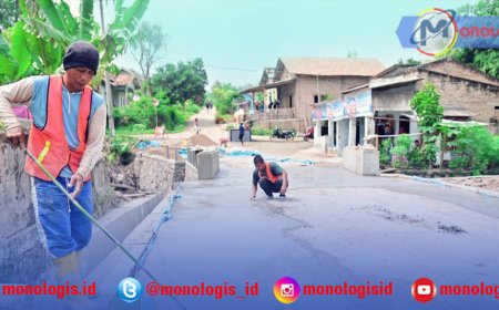 Pemkab Lampung Selatan Perbaiki Gorong-Gorong dan Talud Jalan Buring