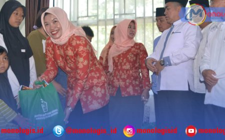 Kemenag Tulangbawang Bagikan 660 Sembako ke Anak Yatim dan Disabilitas