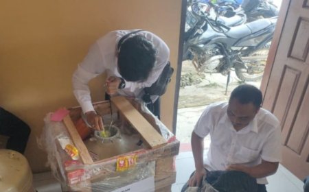 Dongkrak Produksi Ternak, Disnakeswan Tulangbawang Barat Tambah Dosis Straw