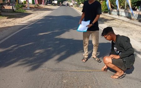 Ketua IMI Lampung Tengah Tinjau Lintasan Kejuaraan Piala Bupati Lamteng Samosir Dragbike 2025