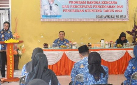Bupati Waykanan Dorong Optimalisasi Program Bangga Kencana dan Penanganan Stunting Secara Terpadu