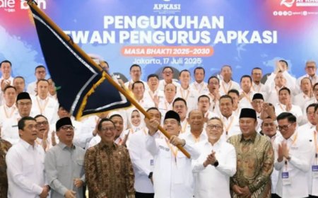 Bupati Lampung Selatan Jabat Bendahara Umum Apkasi 2025-2030