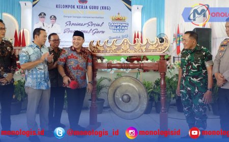 Wabup Lampung Selatan Buka Seminar Sosial Emosional Guru