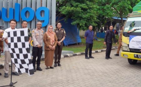 Pemkab Lampung Selatan Luncurkan Penyaluran Bantuan Pangan Beras