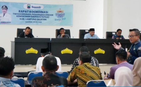 Lampung Selatan Targetkan Angka Kemiskinan di Bawah 12 Persen