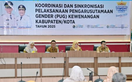 Pemkab Lampung Selatan Dorong Kesetaraan Gender Melalui PUG