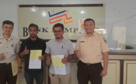 PT SIL dan ILP Perusahaan Pertama Bayar Pajak Alat Berat di Tulangbawang