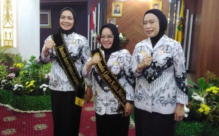 Elfianah Dikukuhkan sebagai Ibunda Guru Kabupaten Mesuji
