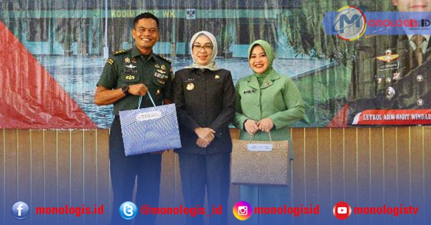 Pemkab Waykanan Gelar Pisah Sambut Dandim