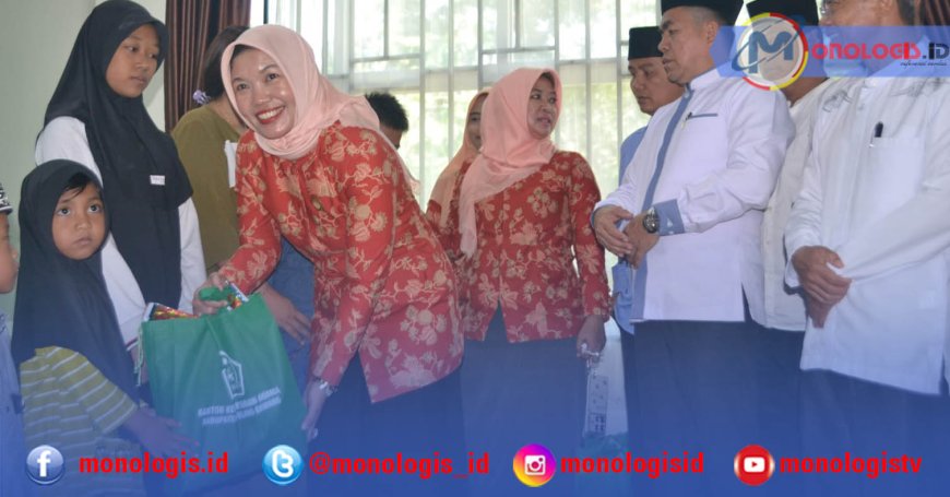 Kemenag Tulangbawang Bagikan 660 Sembako ke Anak Yatim dan Disabilitas