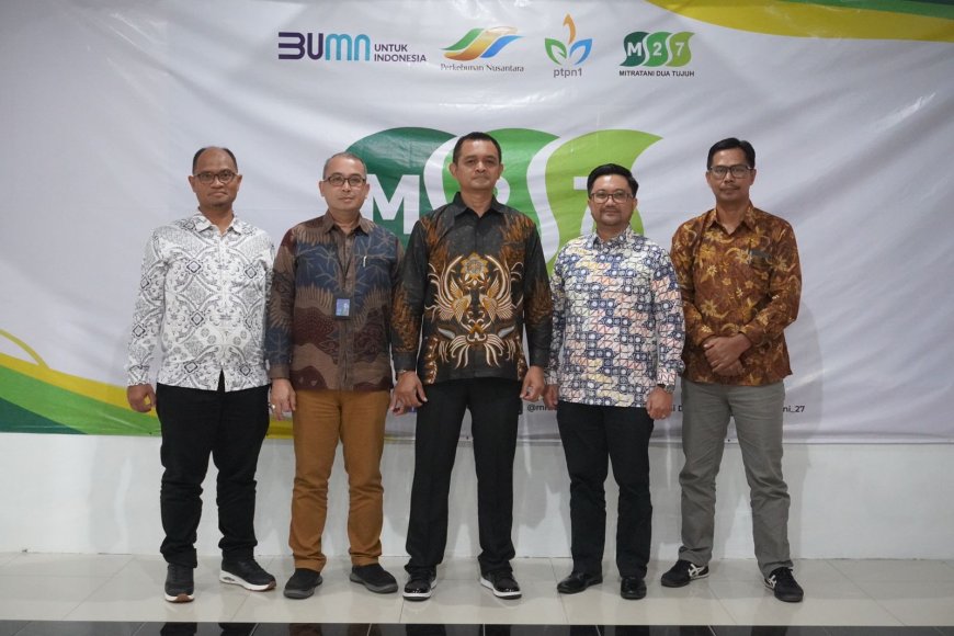 PT Mitratani Dua Tujuh Laksanakan Sertijab Komisaris, Direktur, dan SEVP
