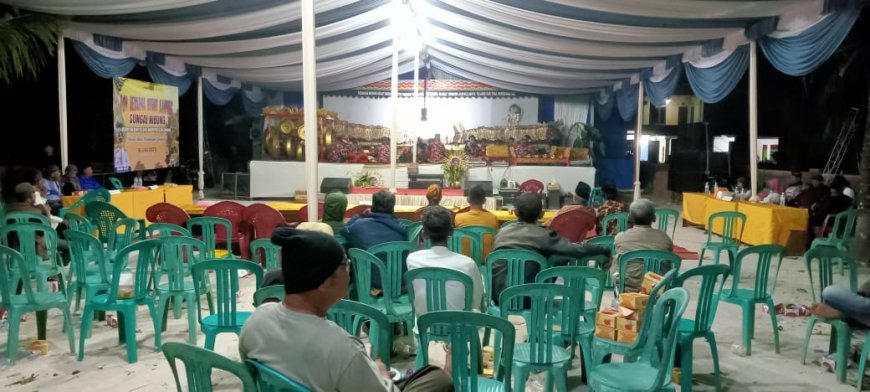 Sungainibung Tulangbawang Gelar Ruwat Kampung