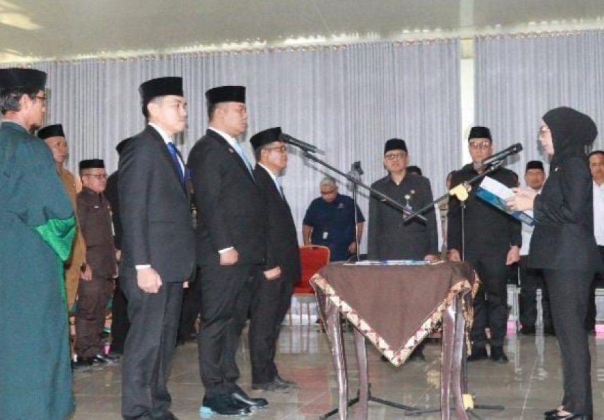 Lantik Machiavelli Sebagai Sekda, Bupati Waykanan Dorong Birokrasi yang Profesional dan Inovatif
