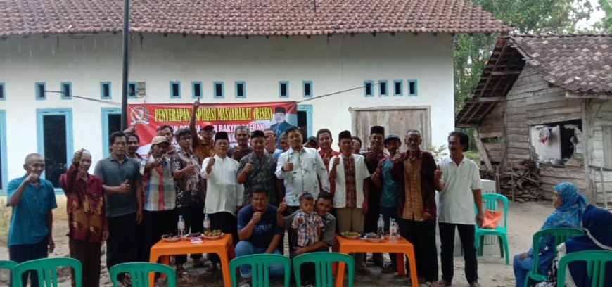 Wildan Serap Keluhan dan Harapan Warga Dua Tiyuh di Tulangbawang Udik