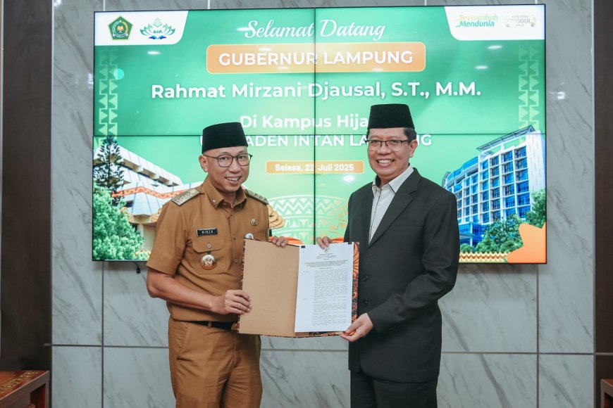 Pemprov Lampung Gandeng UIN RIL Cetak SDM Unggul