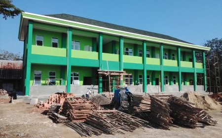 Kontraktor Pembangunan Gedung Madrasah Ibtidaiyah di Mesuji Diduga Pakai Alamat Fiktif