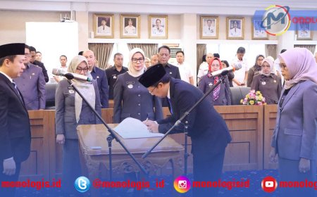 Gubernur Lantik Dua Pejabat Pemprov Lampung