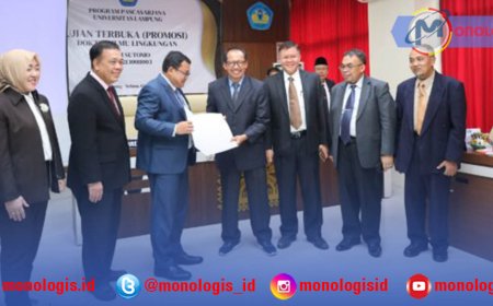 Budi Sutomo Raih Doktor Ilmu Lingkungan Unila