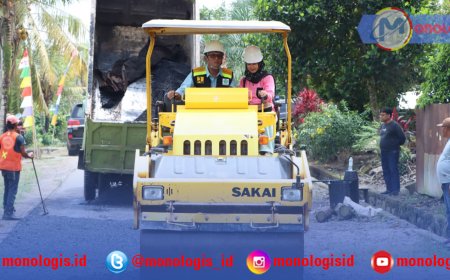 Tingkat Akses Menuju Destinasi Wisata, Pemkab Lampung Tengah Perbaiki Jalan Menuju Tirta Gangga