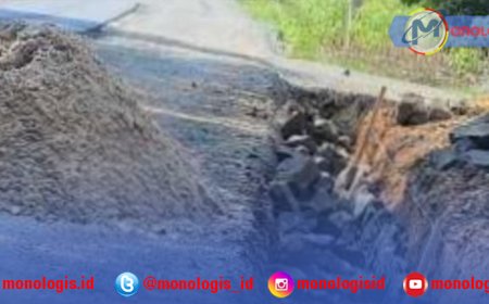 Pantes Amburadul, Proyek Jalan Tulangbawang Barat-Waykanan Senilai Rp29 Miliar Dikerjakan Wanita Pekerja Lepas