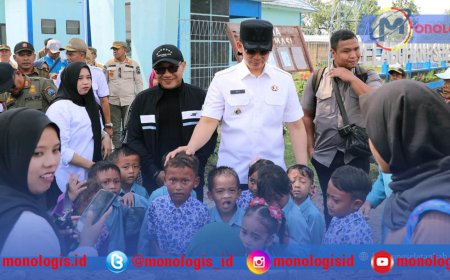 Egi Janjikan Perubahan ke Masyarakat Pulau Sebesi dan Pulau Sebuku