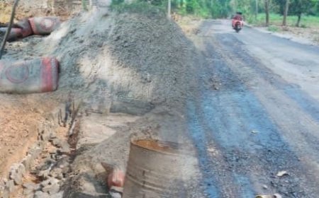 Ada Dugaan Mark Up Proyek Jalan Milik BMBK Lampung di Tulangbawang Barat dan Waykanan
