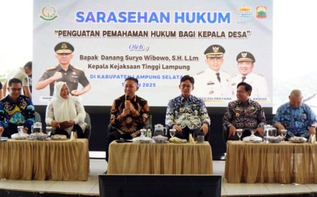 Egi Ingatkan Kades tak Tersangung Hukum Karena Dana Desa
