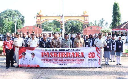 Diklat Paskibraka 2025, Ardito Tekankan Disiplin dan Semangat Juang