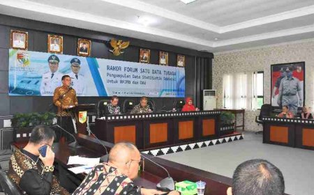 Wabup Tulangbawang Barat: Kualitas Data Menentukan Arah dan Kebijakan Publik