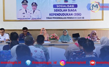 Dinas PPKB Lampung Selatan Sosialisasikan Sekolah Siaga Kependudukan