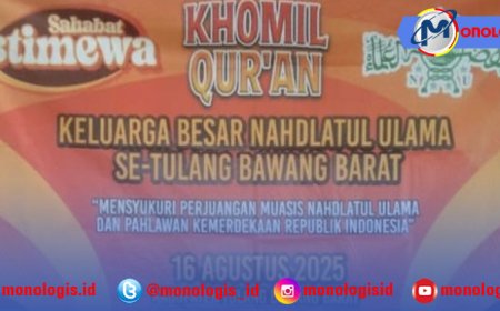 PCNU Tulangbawang Barat Gelar Khotmil Qur’an di 500 Titik