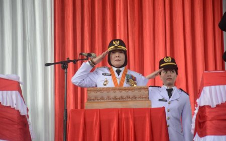 HUT ke-80 RI, Eva Dwiana Ajak Warga Bandarlampung Jaga Persatuan