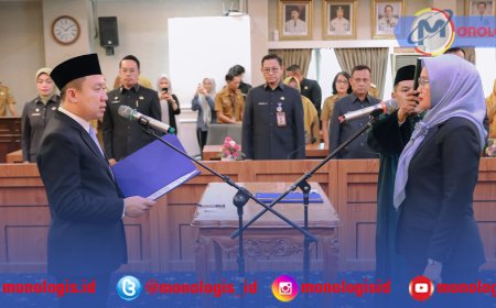Yuri Agustina Dilantik Sebagai Kepala Biro Kesra Setdaprov Lampung
