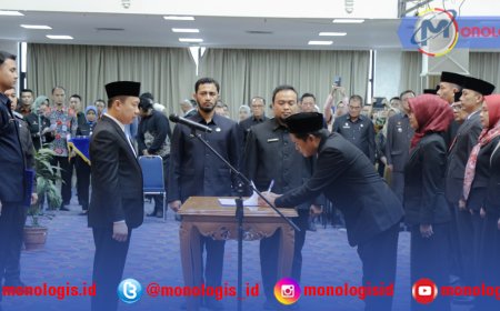 94 Pejabat Administrator dan Fungsional Pemprov Lampung Dilantik