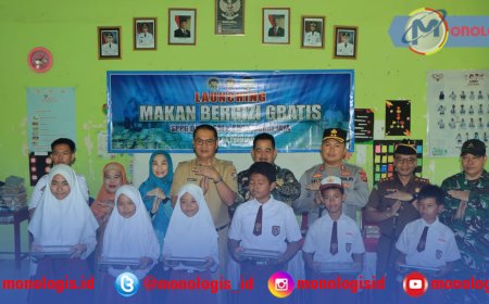 Bupati dan Kapolres Tulangbawang Barat Resmikan SPPG