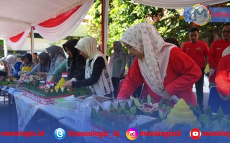 Lomba Tumpeng dan Permainan Tradisional Meriahkan Dies Natalis ke-60 Unila