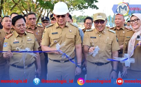 Bupati Lampung Selatan Resmikan Jalan Ruas Simpang Tugu Radin Intan-Exit Tol Kalianda