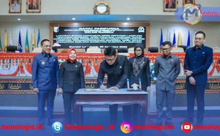 Raperda APBD 2026 Ditandatangani, Pendapatan Daerah Lampung Ditargetkan Rp7,6 T