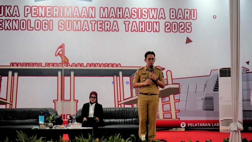 Bupati Lampung Selatan Beri Motivasi Ribuan Mahasiswa Baru Itera