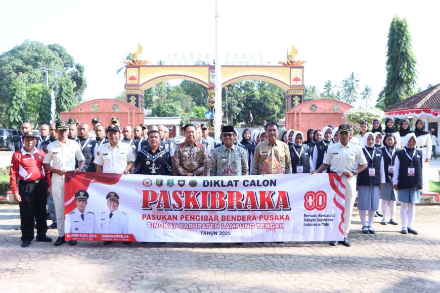 Diklat Paskibraka 2025, Ardito Tekankan Disiplin dan Semangat Juang