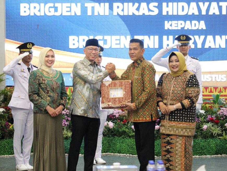 Pisah Sambut Danrem, Mirza Ungkapkan Hal Ini